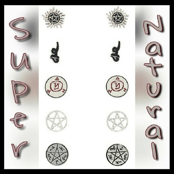 Supernatural Jewelry - ☆New! Supernatural Earring Set  jewelry